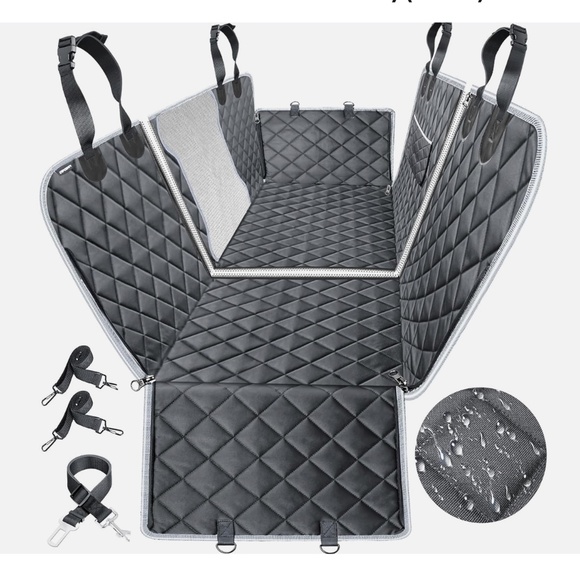 NEW URPOWER 6-In-1 Dog Car Seat Cover Pet Car Seat Waterproof Standard 58L x 54W - Picture 1 of 7